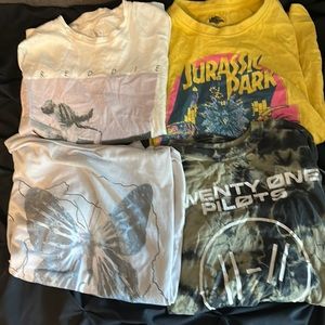 4 Piece T Shirt Set